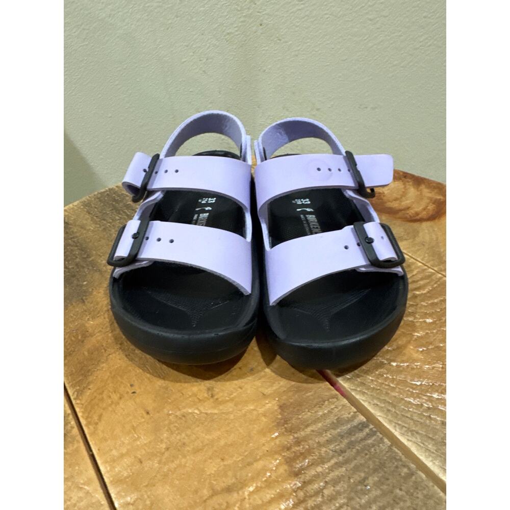 Girls Birkenstock Kids Mogami sandals in Purple Fog size 2 narrow NEW narrow - Picture 2 of 8